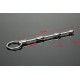 Urethral Sound with 3 Bumps and Finger Ring - 155mm Long - 7mm Thick