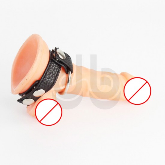 Faux Leather Penis Strap/Ring