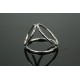 Stainless Steel Triple Cock Ring/Cage
