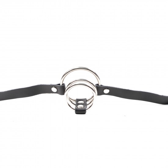 3 Gates To Hell with Penis Rings and Leather Belt