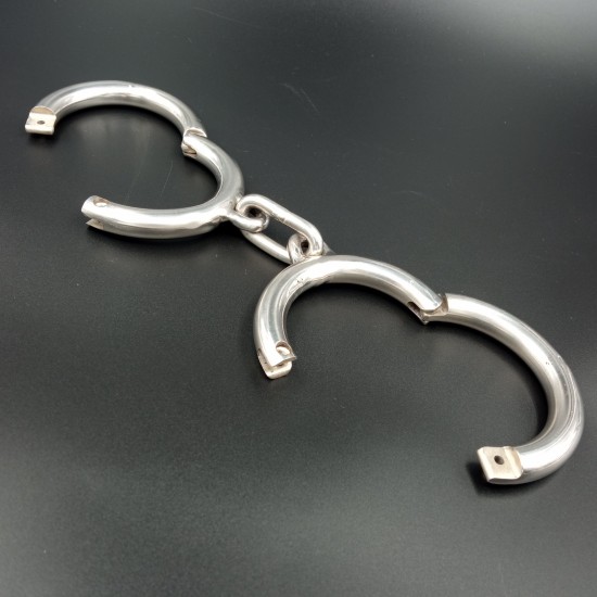 Circular Wrist Cuffs - Stainless Steel - Allen Key Locking