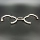 Circular Wrist Cuffs - Stainless Steel - Allen Key Locking