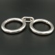 Circular Wrist Cuffs - Stainless Steel - Allen Key Locking