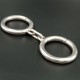 Circular Wrist Cuffs - Stainless Steel - Allen Key Locking