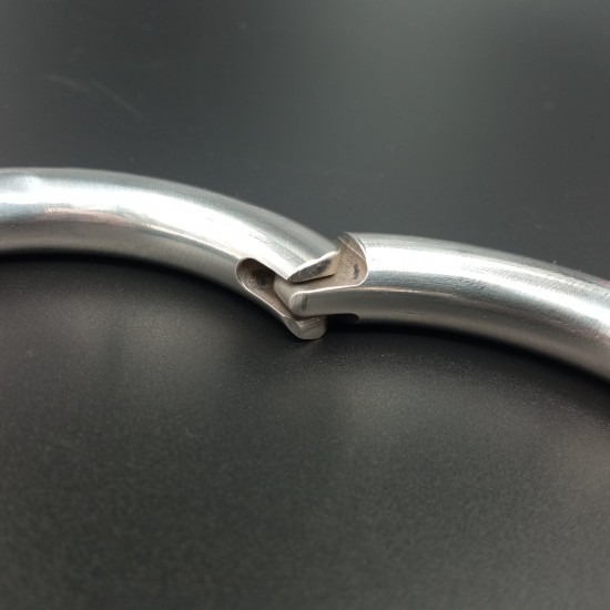 Circular Wrist Cuffs - Stainless Steel - Allen Key/Padlock Locking