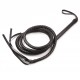Extra Long 2.1m Black Bull Whip