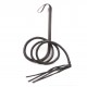 Extra Long 2.1m Black Bull Whip