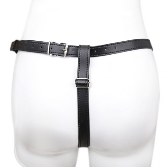 Faux Leather and Chain Female Fetishwear