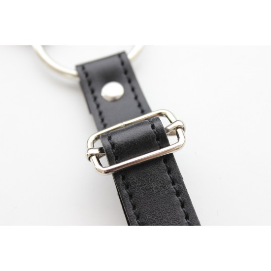 Black Faux Leather Female Fetishwear with Arm Restraint