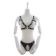 Faux Leather and Chain Female Fetishwear