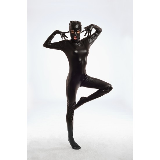 Full Body Black Zentai Suit