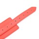 Red Faux Leather Ankle Cuffs