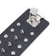 Spiked Black Ankle Cuffs