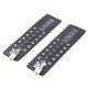 Spiked Black Ankle Cuffs