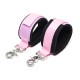 Strong Nylon Pink Hook and Loop Fastening Wrist Cuffs