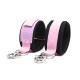Strong Nylon Pink Hook and Loop Fastening Wrist Cuffs