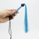 Blue Rubber Tailed Bondage Flogger