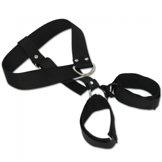 Ball Gag with Wrist Cuffs